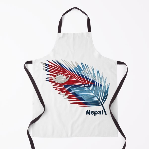Item preview, Abstract Flag of Nepal – Feather Design designed and sold by ArteJorge48.