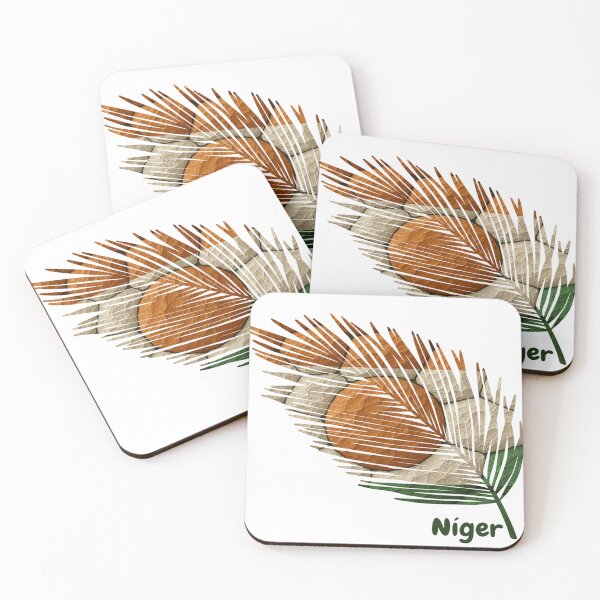 Item preview, Abstract Flag of Niger – Feather Design designed and sold by ArteJorge48.
