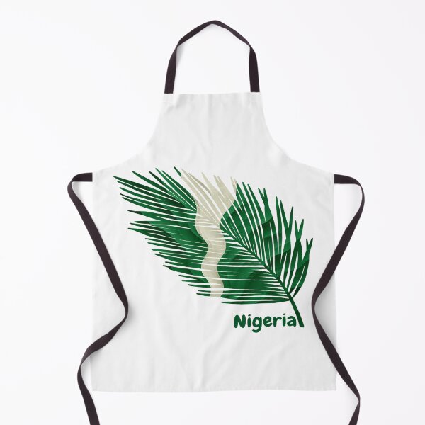 Item preview, Abstract Flag of Nigeria – Feather Design designed and sold by ArteJorge48.