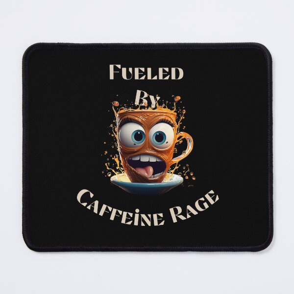 Item preview, Fueled By Caffeine Rage designed and sold by RobbyCreations.