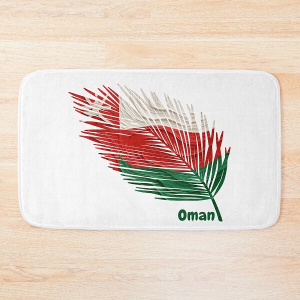 Item preview, Abstract Flag of Oman – Feather Design designed and sold by ArteJorge48.