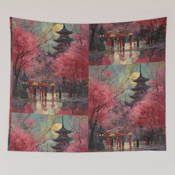 Item preview, Spring Hanami Festival designed and sold by bapupa.