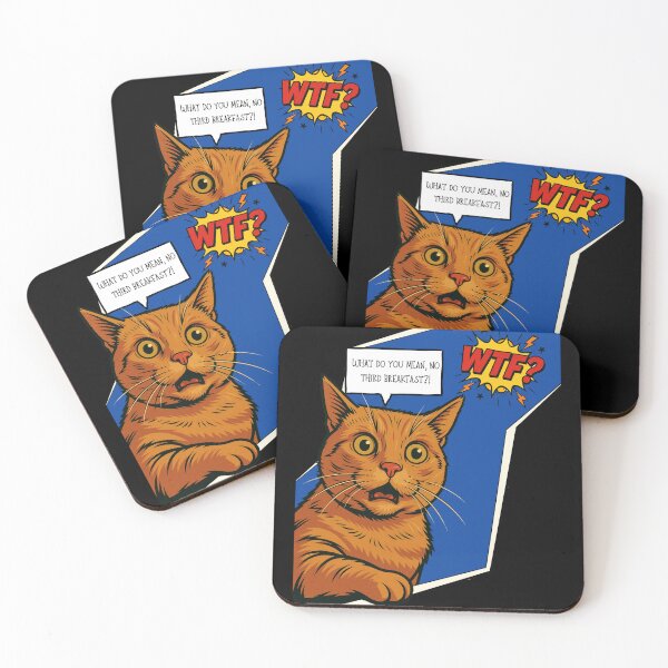 Item preview, What Do You Mean No Third Brekfast Funny Cat  designed and sold by DarekShop.