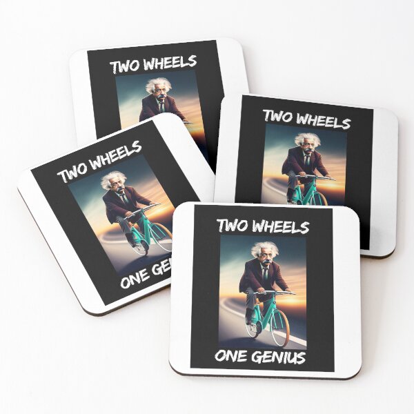 Item preview, Two wheels one genius designed and sold by SevenseasStudio.