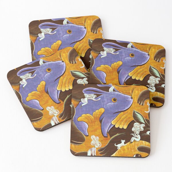 Item preview, Whimsical flying creatures designed and sold by Gaia Marfurt.