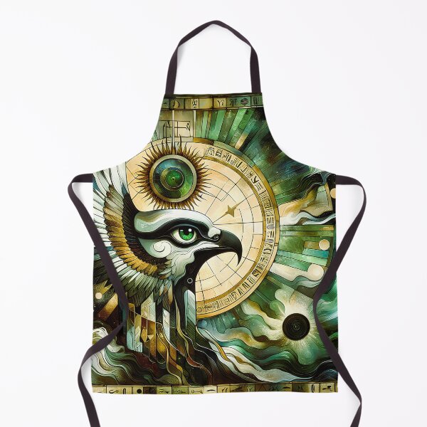 Item preview, Egyptian Zodiac: Horus | Celestial Falcon God of the Sky Art designed and sold by Stoneflower-Art.