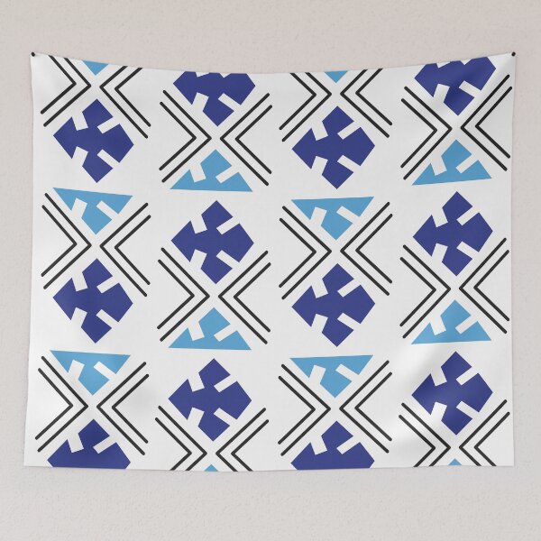 Item preview, Bogolan Pattern Stock Illustrations designed and sold by Wolagno.
