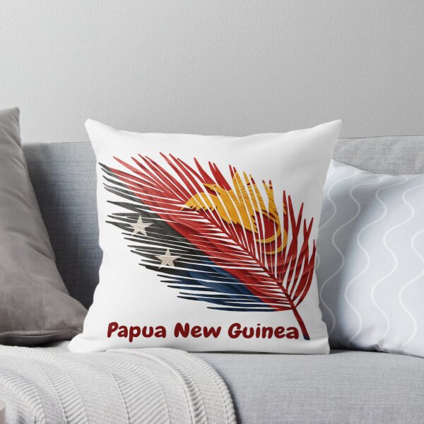 Item preview, Abstract Flag of Papua New Guinea – Feather Design designed and sold by ArteJorge48.
