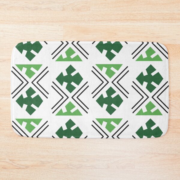 Item preview, Bogolan Motif Stock Illustrations Blue designed and sold by Wolagno.