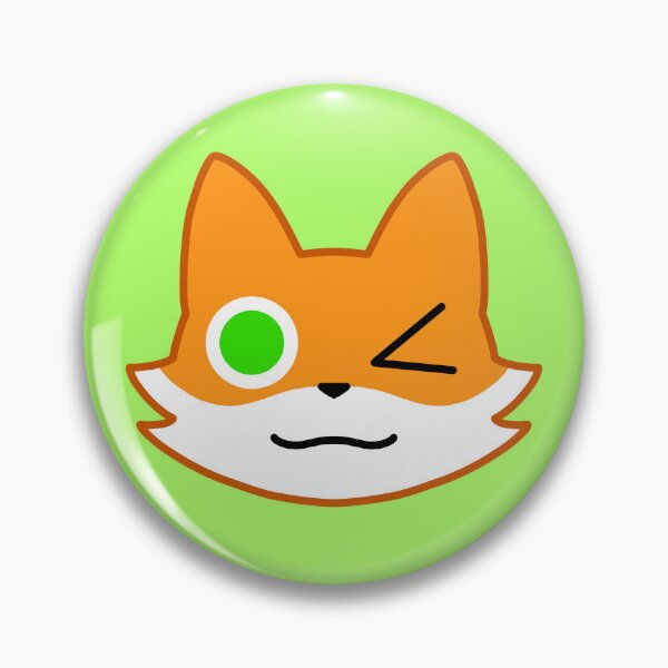 Item preview, Wink Fox designed and sold by ScarletLilyShop.