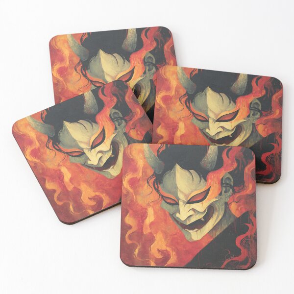 Item preview, Demon Hannya Mask designed and sold by bapupa.
