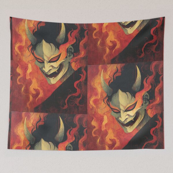 Artikelvorschau, Dämonen-Hannya-Maske entworfen und verkauft von bapupa.