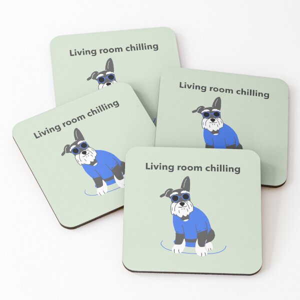 Item preview, funny dog ,Living room chilling. designed and sold by I​ AM​ O.J.A ..