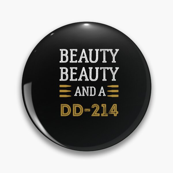 Item preview, Beauty Brains DD-214 Woman Veteran Pride Quote designed and sold by Dzeery.