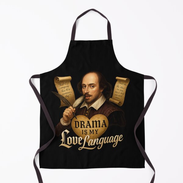Item preview, Drama Is My Love Language – Shakespearean Vibes designed and sold by Neonyx2020.