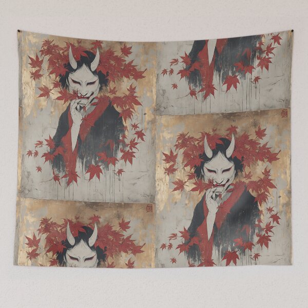 Artikelvorschau, Hannya Japanische Mythologie entworfen und verkauft von bapupa.