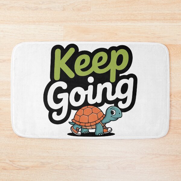 Item preview, Motivational Turtle Sticker With Running Shoes designed and sold by DiNata.