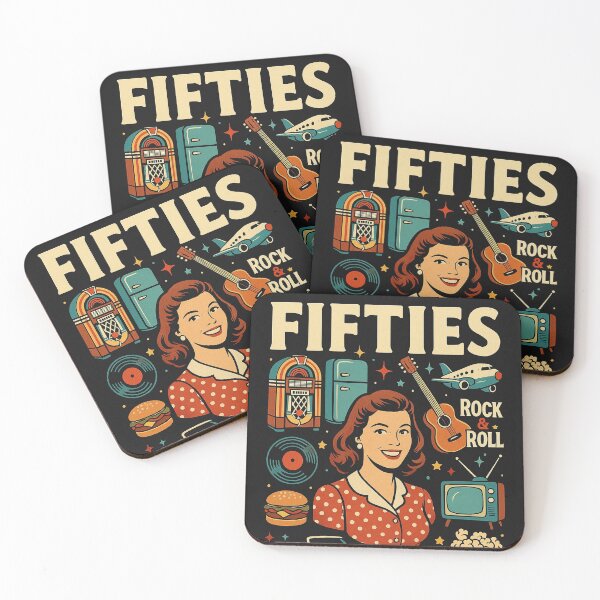 Item preview, Fabulous Fifties – Rock & Roll and Retro Cool designed and sold by Red_5.