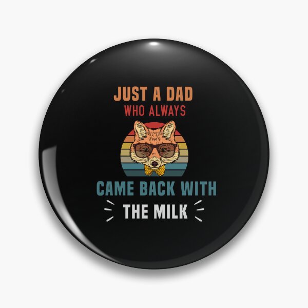 Item preview, Funny Dad Joke Humor Reliable Father Retro Milk designed and sold by Dzeery.