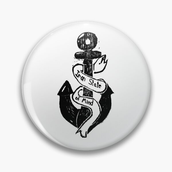 Item preview, Iron State of Mind Anchor (One Tone) designed and sold by TooMnyUsernames.