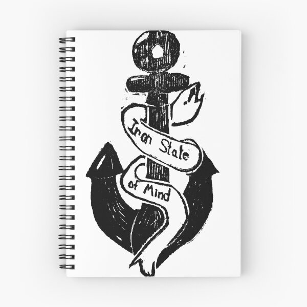 Item preview, Iron State of Mind Anchor (One Tone) designed and sold by TooMnyUsernames.
