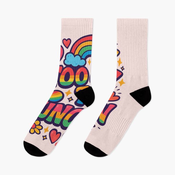 Item preview, Too Gay To Function – Funny Rainbow Pride Quote designed and sold by GirlyPopped.
