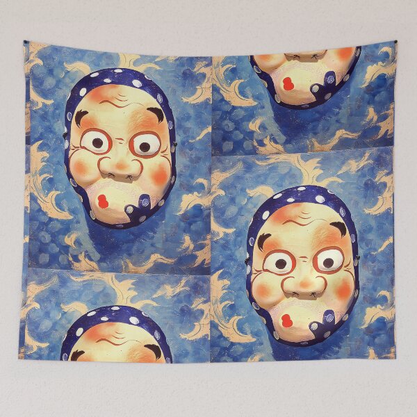 Item preview, Hyottoko Mask Art designed and sold by bapupa.