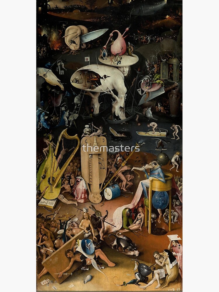 Hell, The Garden of Earthly Delights , Hieronymus Bosch