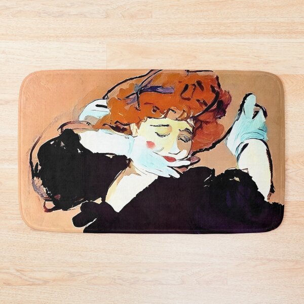 Item preview, Yvette Guilbert Singing: A Dynamic Portrayal of the Iconic Cabaret Performer designed and sold by artdesignsnow.