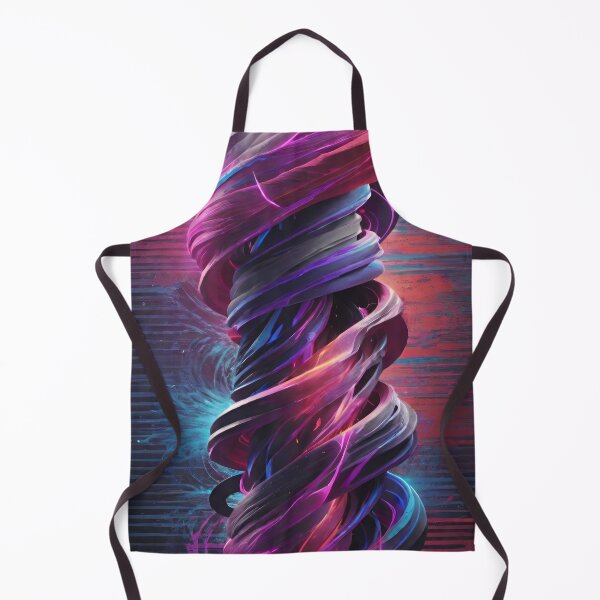 Item preview, Chromatic Vortex: Neon Twisted Abstract Core designed and sold by headstock.