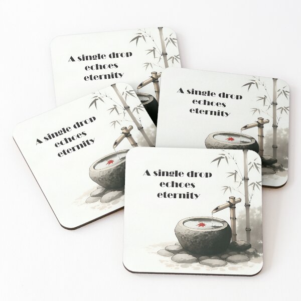 Item preview, A single drop echoes eternity. Zen image designed and sold by GCBTienda.
