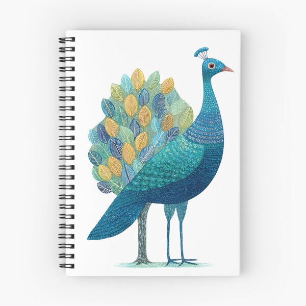 Item preview, Wonderful detailed peacock gond art designed and sold by wonderisland.
