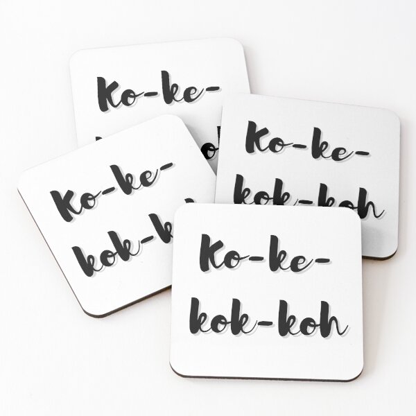 Item preview, Ko-ke-kok-koh designed and sold by Paws-e-whiskers.