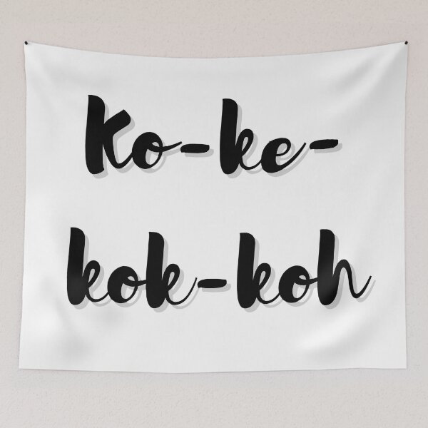 Item preview, Ko-ke-kok-koh designed and sold by Paws-e-whiskers.