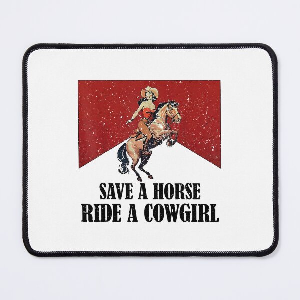 Item preview, Save A Horse Ride A Cowgirl, Lesbian, Subtle Lesbian, LGBT Pride Month, Western Rodeo, Ally, Lesbian Cowgirl designed and sold by William-Do-X.