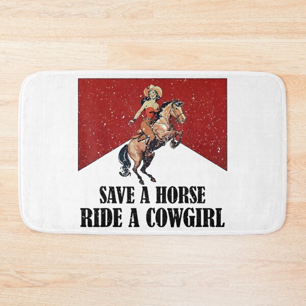 Item preview, Save A Horse Ride A Cowgirl, Lesbian, Subtle Lesbian, LGBT Pride Month, Western Rodeo, Ally, Lesbian Cowgirl designed and sold by William-Do-X.