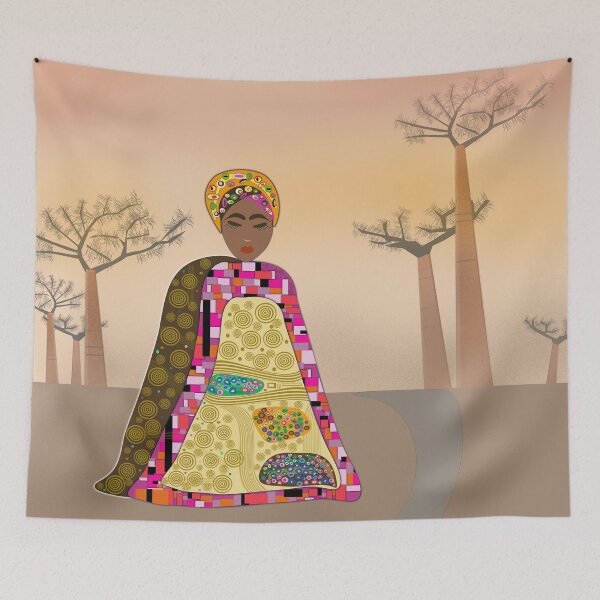 Item preview, An African Landscape designed and sold by WandaRichards.