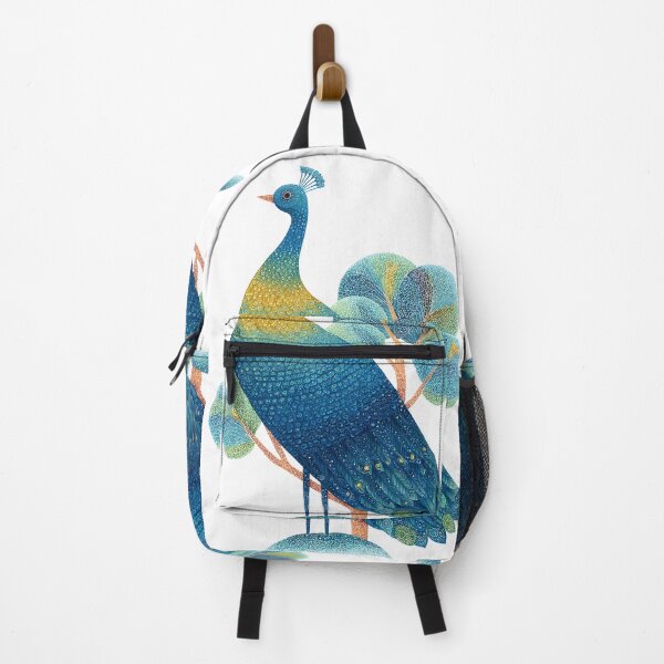 Item preview, Wonderful detailed peacock gond art designed and sold by wonderisland.