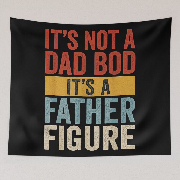 Item preview,  Funny Dad Bod Father Figure Retro T-Shirt designed and sold by ndalamson.