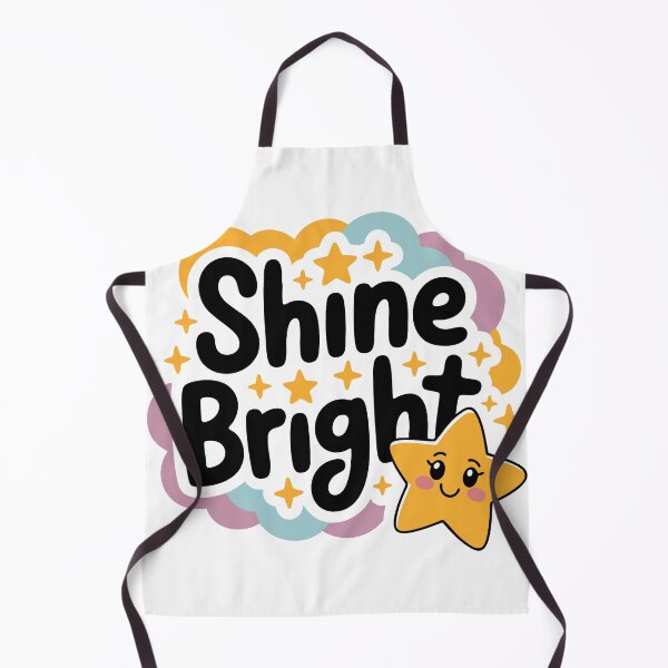 Item preview, Smiling Star Sticker With Shine Bright designed and sold by DiNata.