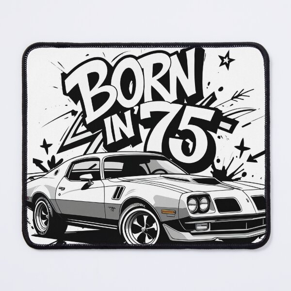 Item preview, Born in '75 – 1975 Pontiac Trans Am Graffiti Art designed and sold by Pulse Creativity Designs.