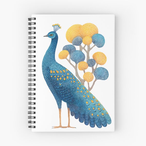 Item preview, Wonderful detailed peacock gond art designed and sold by wonderisland.