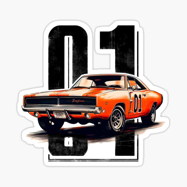 Item preview, General Lee 01 Muscle Coupe 1969 Car, Retro Pop Culture, TV Series Memorabilia, Dukes of Hazzard designed and sold by edcristian2.
