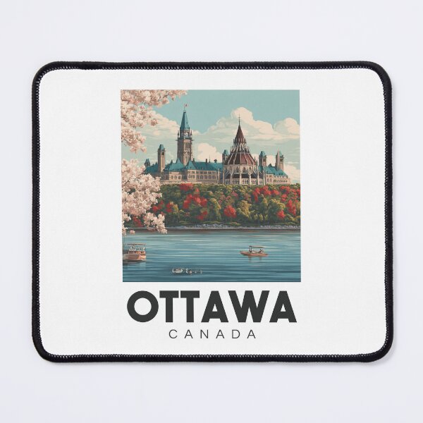 Item preview, A Vintage Illustration of Ottawa - Canada  designed and sold by GoodOldVintage.