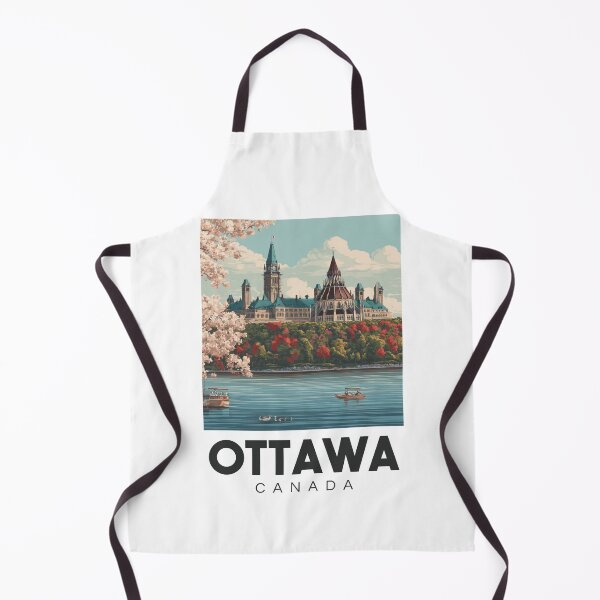 Item preview, A Vintage Illustration of Ottawa - Canada designed and sold by GoodOldVintage.