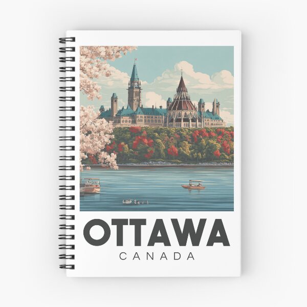 Item preview, A Vintage Illustration of Ottawa - Canada  designed and sold by GoodOldVintage.