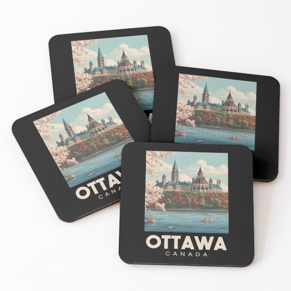 Item preview, A Vintage Illustration of Ottawa - Canada  designed and sold by GoodOldVintage.