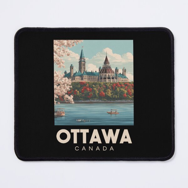 Item preview, A Vintage Illustration of Ottawa - Canada  designed and sold by GoodOldVintage.
