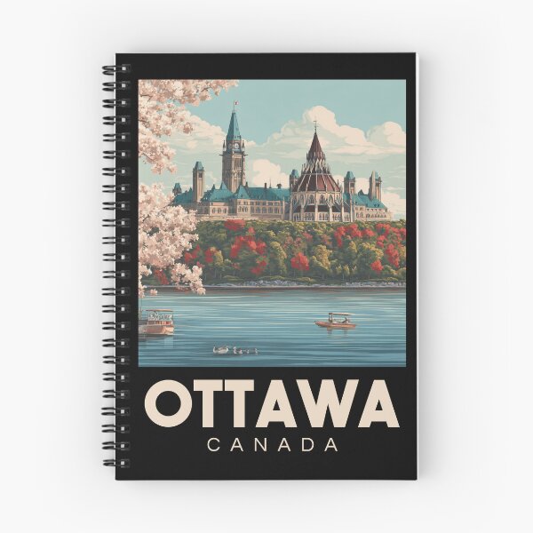 Item preview, A Vintage Illustration of Ottawa - Canada  designed and sold by GoodOldVintage.