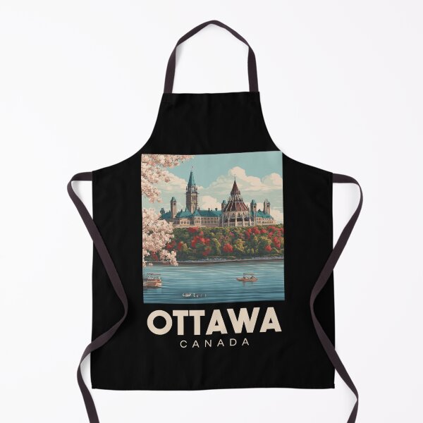 Item preview, A Vintage Illustration of Ottawa - Canada designed and sold by GoodOldVintage.